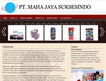 Tablet Screenshot of majasindo.com